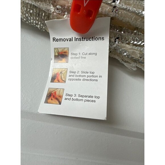 Mac Duggal Size 6 Beige 5471 Sleeveless Beaded Midi Sheath Cocktail Dress NWT - Picture 12 of 12